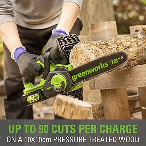 Motorsav 24V 30 cm Greenworks GD24CS30 - 2007007