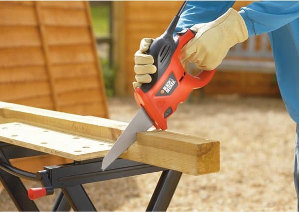 Black & Decker KS880EC-QS handsåg Bucksaw 23,9 cm Orange