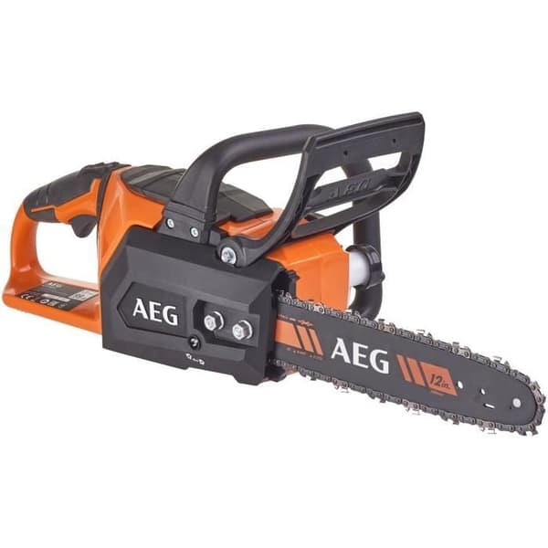 AEG 18V harjaton moottorisaha ACS18B30-0, leikkauspituus 30 cm, ketjunopeus 10 m/s, toimitettu ilman akkua tai laturia
