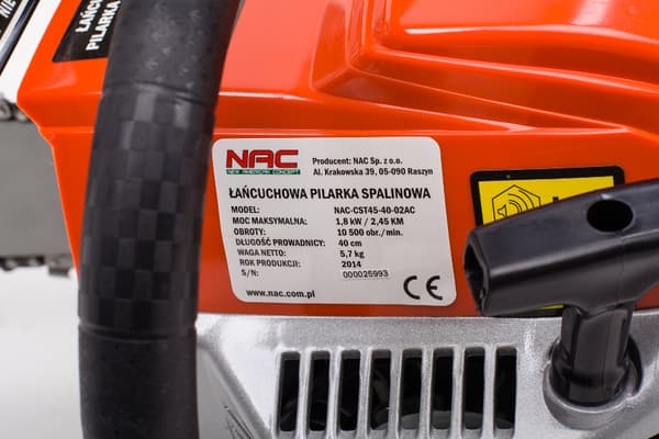 NAC BENZIN-SAV 45cc 40cm CST45-40-02AC