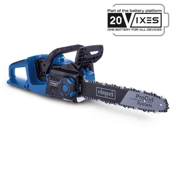 SCHEPPACH BC-CS355Duo-X sladdlös borstlös motorsåg - 2x20V - 20V IXES - ProCut 14 - utan batteri eller laddare