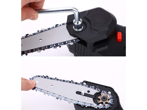 Mini 4 tum sladdlös motorsåg