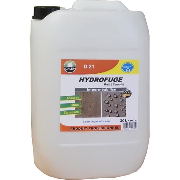Vattenavvisande Dalep D21 - Anti-stain för sten och tak - 20 liter - 221 020
