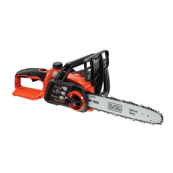 BLACK+DECKER Motorsåg 30 cm 36V 2 Ah GKC3630L20-QW - Verktygsfri kedjespännare