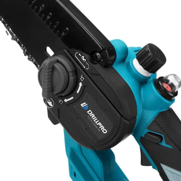 Drillpro 6-tums borstlös motorsåg, 3000W ström kompatibel med 18v-batteri Idealisk för intensiva skäruppgifter - utan batteri