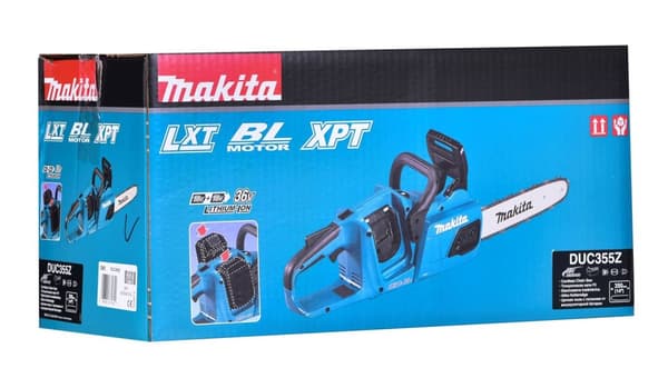 Makita DUC355Z motorsav Sort, Blå
