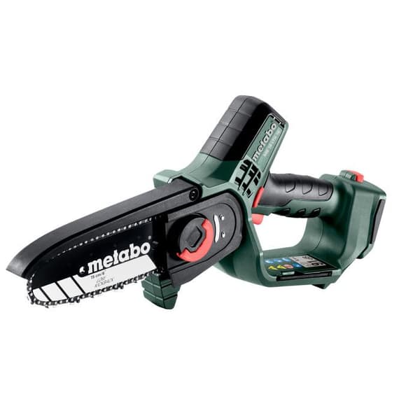 Trådlös kedjesåg - METABO - MS 18 LTX 15 - 18 V - 15 cm - 5 m/s - utan batteri eller laddare