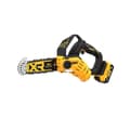 Miniatyrbild 1 av 6: DEWALT XR 18V Borstlös Klyvsåg - 1 batteri 5.0 Ah, laddare + tillbehör - DCMPS520P1-QW