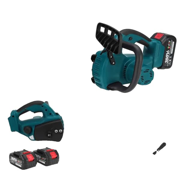 Elektrisk Motorsav, 5000W Børsteløs Motor, 22.900 mAh Batteri,2 batteri, EU