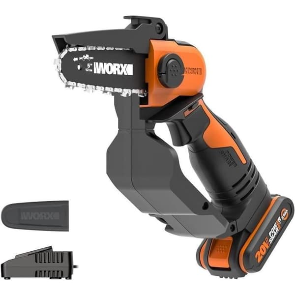 Batteridriven grensax - WORX - WG324E - 20V - 2Ah - Skärdiameter 12 cm