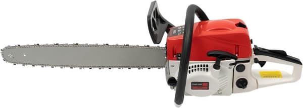 22-tommer gas kædesav, 2,0KW kraftfuld motor, ergonomisk design,Rød
