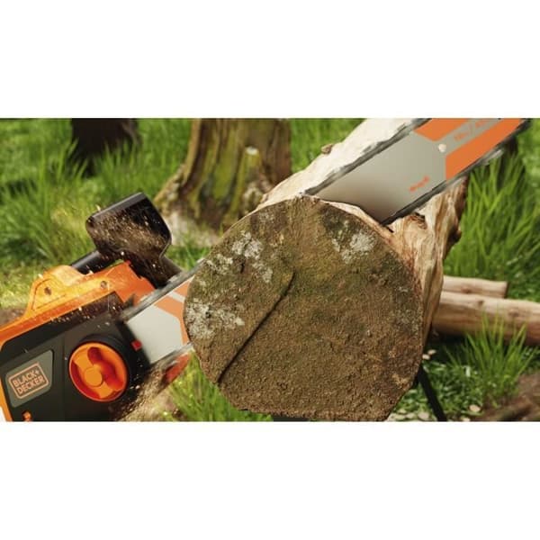 Sladdad kedjesåg - BLACK+DECKER - BECS2245-QS - 2200W - 45 cm - Verktygsfri kedjespännare