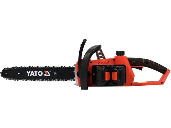 YATO KÆDESAV 36V 2x18V 14" UDEN BATTERI. OG BESTIL.