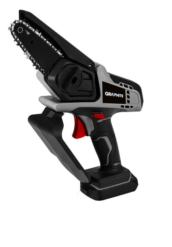 Mini batteridrevet kædesav Energy+ 18V Li-ion, omdrejninger: 0-5400 o/min