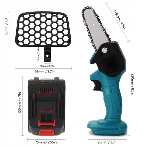 Motorsav BATTERISAV 2x ACU