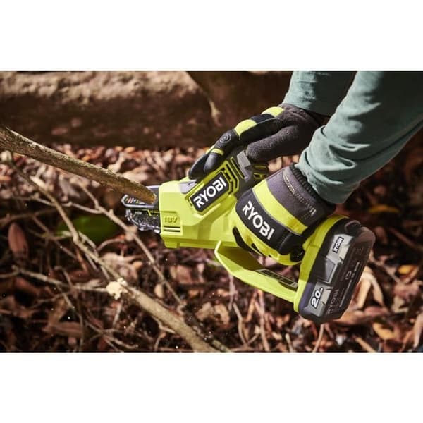 RYOBI - 18V handbeskärare - Borstlös - 10 cm guide - 6 m/s - verktygsfri spännare - säljs utan batteri eller laddare - RY18PSX10A-0