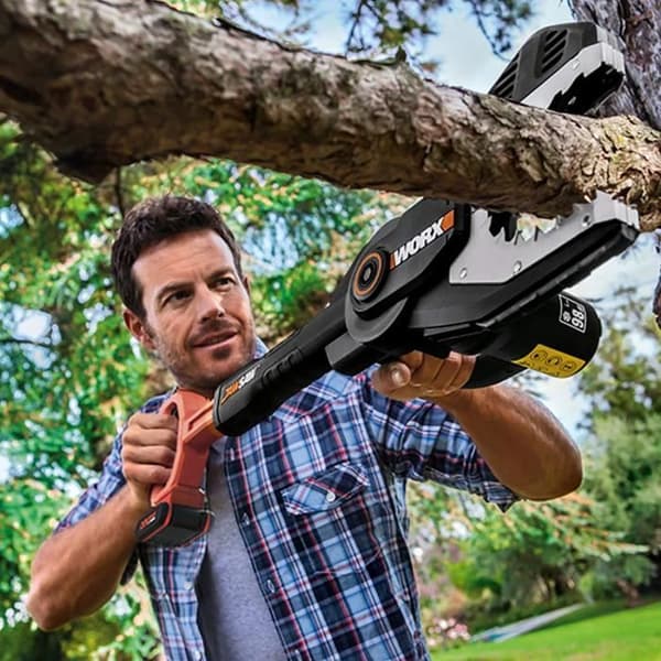 Worx Batteri Kedjesåg, Kap längd 15 cm, Diameter 10 cm, 20 V (utan batteri och laddare) - WG329E.9