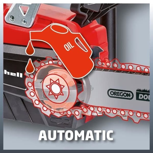 EINHELL Sladdlös Motorsåg 18 V Litiumguide 25 cm