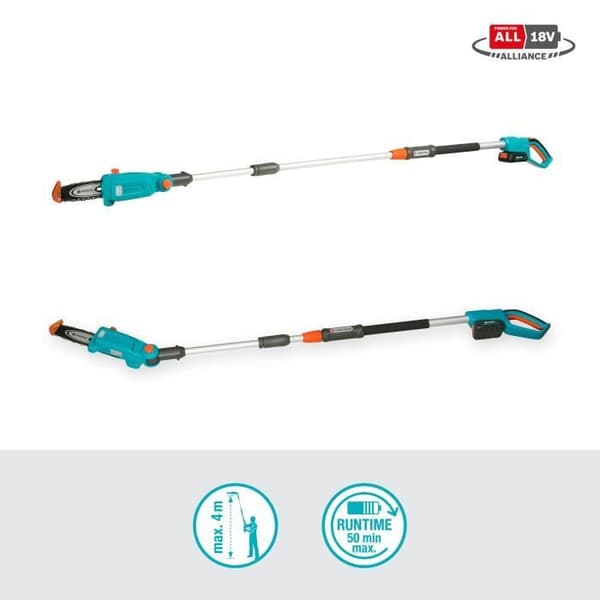 GARDENA batteristångssax - TCS 20/18V P4A - 18V - 42 cm