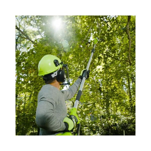 Stångbeskärare - GREENWORKS - G24PS20 - 20 cm - Elektrisk - Medföljer batteri