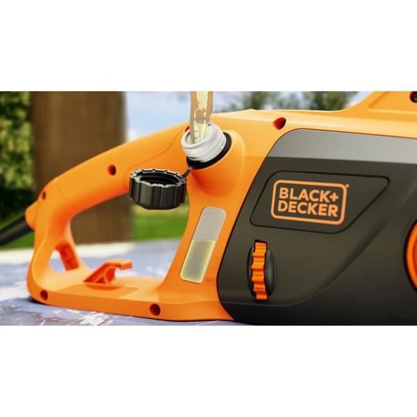 Sladddriven motorsåg - BLACK+DECKER - BECS1835-QS - 1800 W - 35 cm - Verktygslös kedjespännare