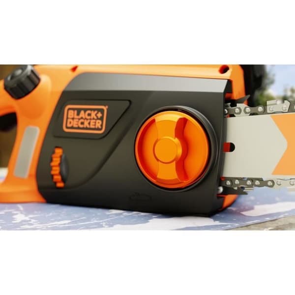 Sladddriven motorsåg - BLACK+DECKER - BECS1835-QS - 1800 W - 35 cm - Verktygslös kedjespännare