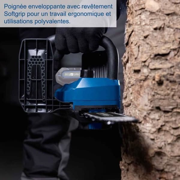 Akku-kædesav C-CS254-X - skærelængde 20 cm - SCHEPPACH 20V IXES - uden batteri eller oplader