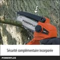 Miniatyrbillede 6 af 6: Dual Power POWDPG7572 Batteridrevet kædesav, 20 V, 100 mm sværd med 14 tænder uden batteri eller oplader