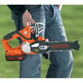 Miniatyrbild 3 av 3: BLACK+DECKER 18V GKC1820L20-QW Sladdlös Motorsåg - 20 cm - Levereras med 18V 2 Ah batteri och laddare