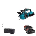 Miniatyrbillede 1 af 2: Elektrisk Motorsav, 8000w Effekt, Værktøjsfri Justering,Med 2XBatteri