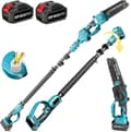 Miniatyrbillede 1 af 2: Trådløs Motorsav, 2 Batterier Inkluderet, 8-Tommer Skæreflade,2 Batteri EU Stik