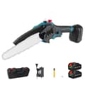 Miniatyrbillede 1 af 2: Elektrisk kædesav, mini sav, batteridrevet, 18V nominel spænding,2 batterier, EU