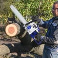 Miniatyrbillede 2 af 4: 58cc Benzinkædesav, Ergonomisk Design, Automatisk Smøring,Blå