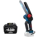 Miniatyrbillede 1 af 2: 8 Tommer Trådløs Motorsav, 18V Kraftfuld Ydelse, Kompatibel med BL1830 Serien,Med 9,0mAh