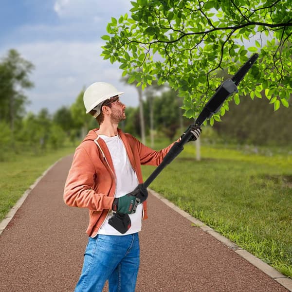 Langaton sähköinen puukko, 552W teho, ergonominen liukastumaton muotoilu,musta