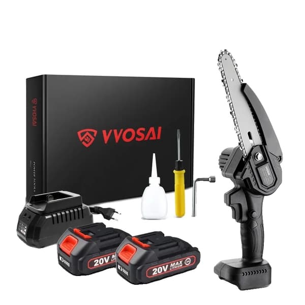 Trådløs Mini Kædesav, 20V Børsteløs Motor, Letvægtsdesign,20V WS-DSJ20-C220V WS-DSJ20-C2