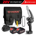 Miniatyrbillede 2 af 2: Trådløs Mini Kædesav, 20V Børsteløs Motor, Letvægtsdesign,20V WS-DSJ20-B2P20V WS-DSJ20-B2P