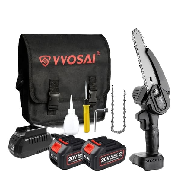 Trådløs Mini Kædesav, 20V Børsteløs Motor, Letvægtsdesign,20V WS-DSJ20-B2P20V WS-DSJ20-B2P