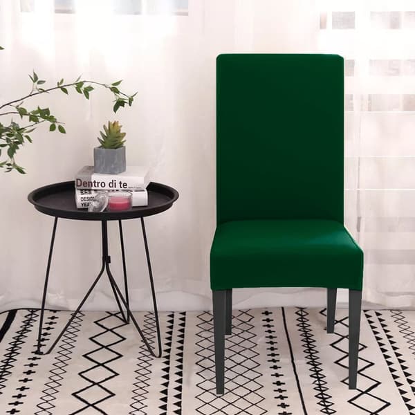 Elastisk Stoltrekk med 38 - 45 cm setehøyde og 45 - 65 cm rygghøyde - til fest, bryllup, hotell eller hjemme i spisestuen