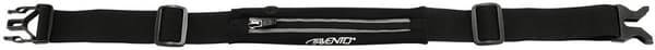Waistbelt with expandable bag AVENTO 21PA Black/Silver