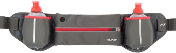 Hip bag with bottles AVENTO 44RA Grey/Fluorescent pink
