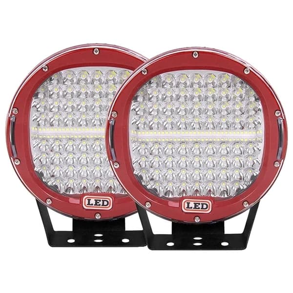 LED Belysning, Høj Effekt, Spot Stråle, 2 stk Rød plet