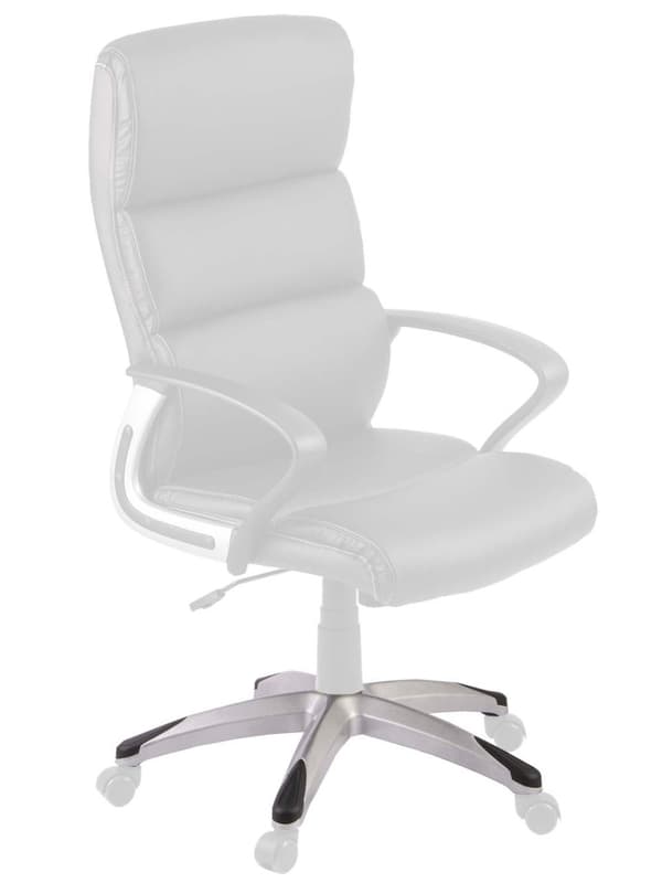 Fåtöljsfot EG-228 350mm silver