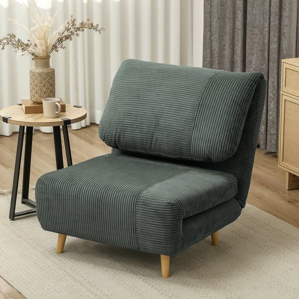 Vuodesohva, 2-in-1, 82x89x83 cm, Vihreä