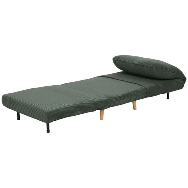Vuodesohva, 2-in-1, 82x89x83 cm, Vihreä