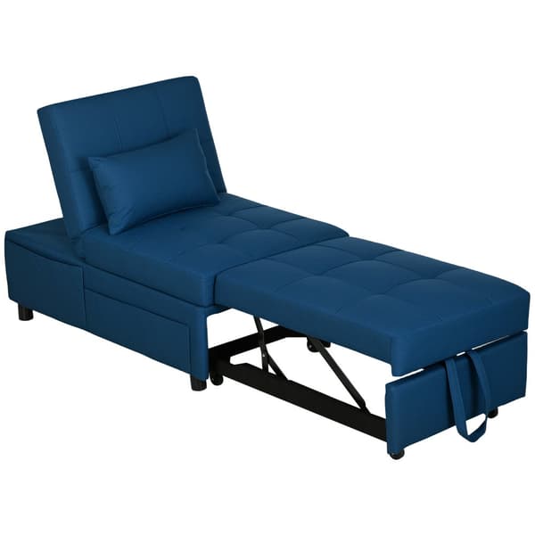 Sohvasänky, 3-in-1, 65,5x104 cm, Sininen