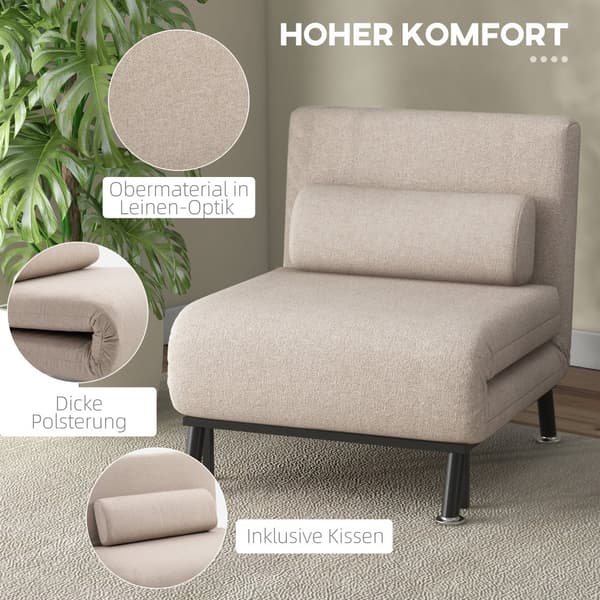 Sovstol, 75x70x75 cm, Beige