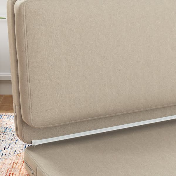 Lattiasohva, 3-in-1, 120x80x75 cm, Beige