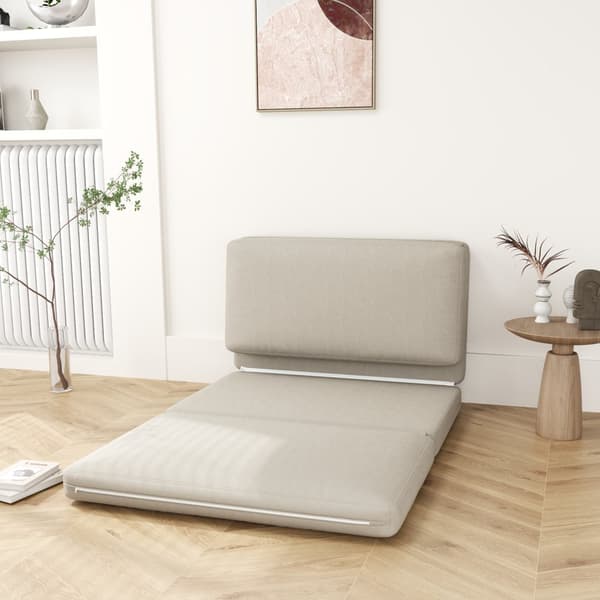 Lattiasohva, 3-in-1, 120x80x75 cm, Beige