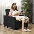 Miniatyrbillede 2 af 9: Sove Stol, 3-i-1, 74x84x81 cm, Sort